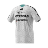 T-shirt Mercedes AMG Petronas F1 Team 2026 Adidas Bianca
