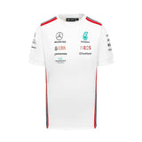 T-shirt Mercedes AMG Petronas F1 Team 2023 bianca