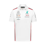 Polo Mercedes AMG Petronas F1 Team sponsor 2023 Bianca - F1Monza