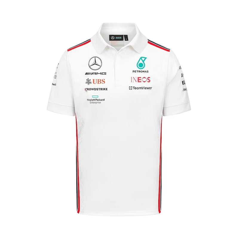 Polo Mercedes AMG Petronas F1 Team sponsor 2023 Bianca