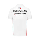 Polo Mercedes AMG Petronas F1 Team sponsor 2023 Bianca - F1Monza