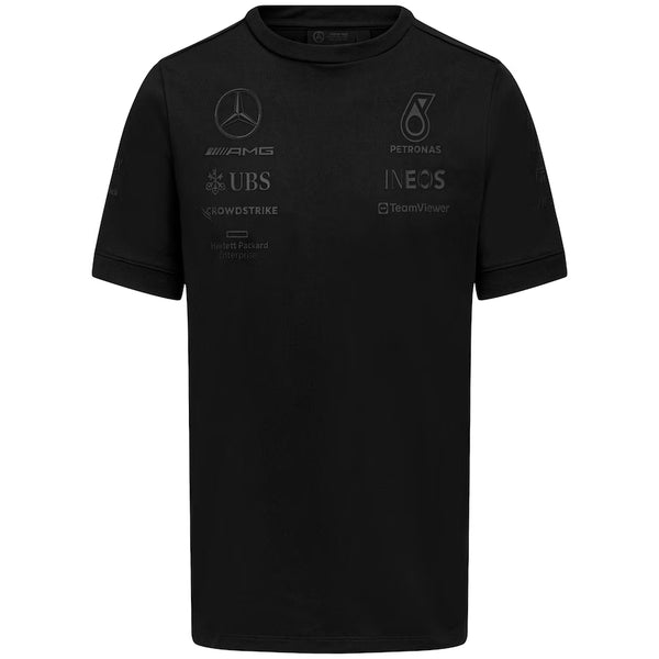 T-shirt Mercedes AMG Petronas F1 Team sponsor 2023 Stealth