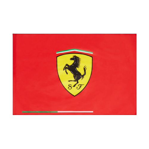 Bandiera Flag Scuderia Ferrari Scudetto cm 140 x 100
