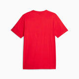 T-shirt Ferrari scudo nero grande rossa - F1Monza