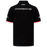 Polo Porsche Motorsport con taschino nera - F1Monza