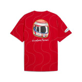 T-shirt Scuderia Ferrari Monza 2025 Tributo Niki Lauda Rossa - F1Monza