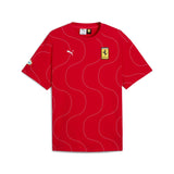 T-shirt Scuderia Ferrari Monza 2025 Tributo Niki Lauda Rossa