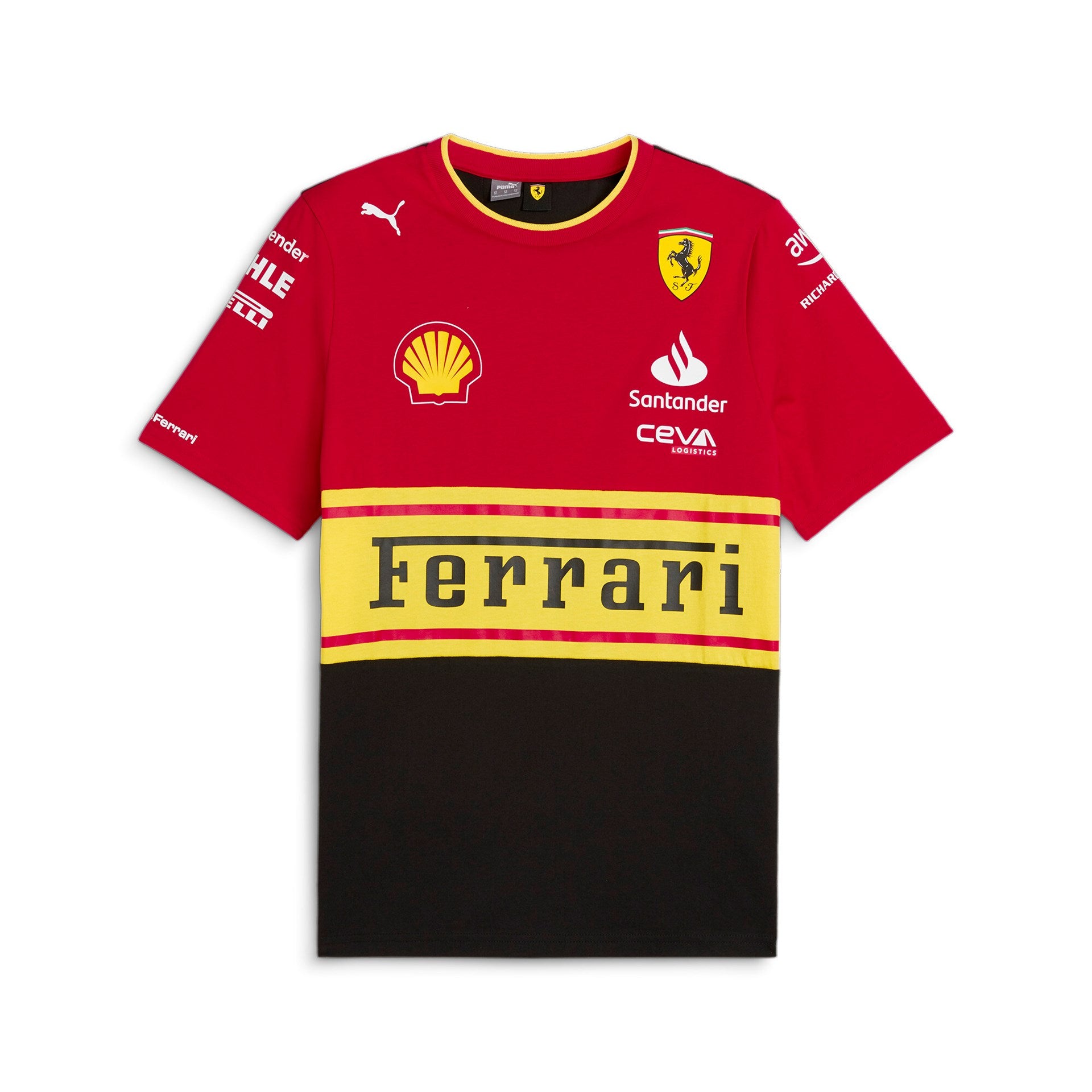 Maillot de football Scuderia Ferrari 2023 Team Carlos Sainz