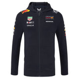 Felpa full zip con cappuccio Oracle Red Bull Racing 2025 F1 Team - F1Monza