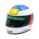 Michael Schumacher Casco Benetton F1 Team G.P. Spa 1992 scala 1/2