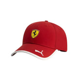 Cappellino Bambino Ragazzo Classico Ferrari Scudetto Dark Cherry - F1Monza
