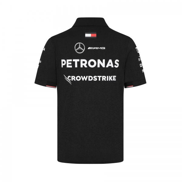 Polo Mercedes AMG Petronas F1 Team sponsor 2024 nera