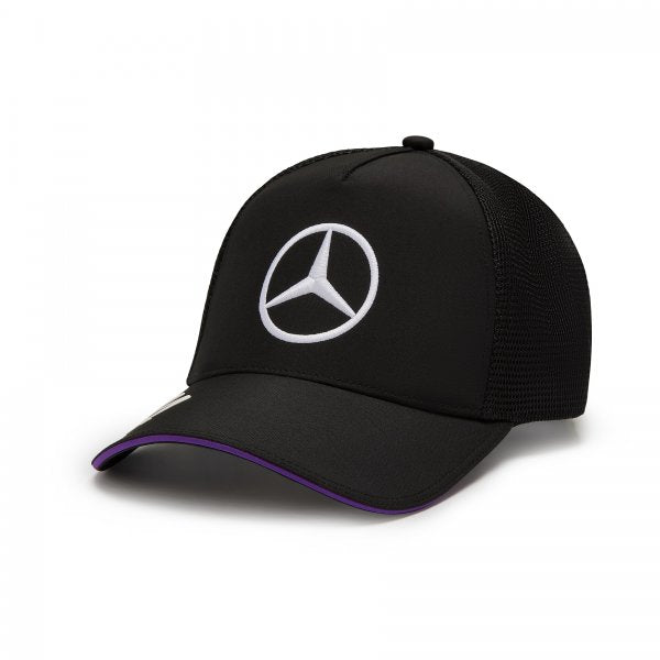 Cappellino Lewis  Hamilton 44 Mercedes AMG Petronas F1 2024 nero