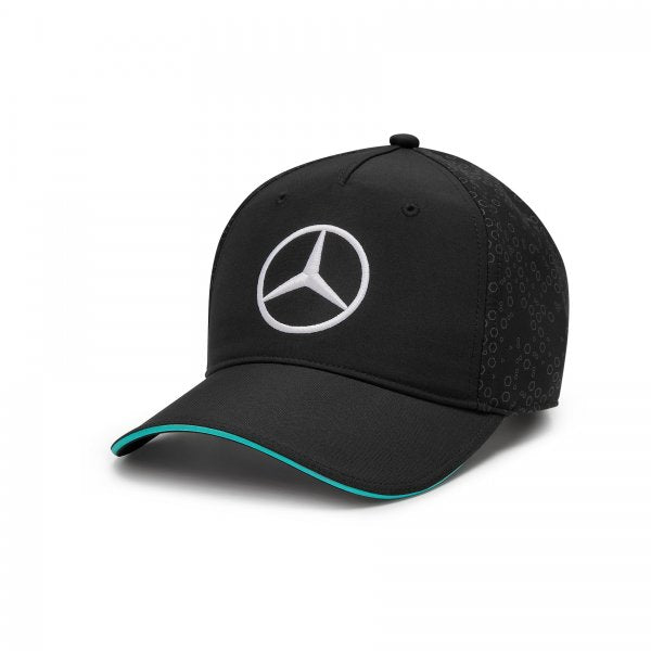 Cappellino Team Mercedes AMG Petronas F1 nero 2024