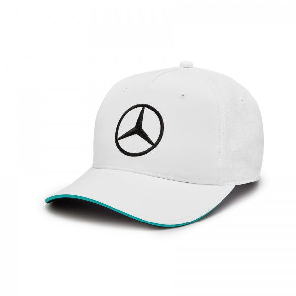 Cappellino Team Mercedes AMG Petronas F1 bianco 2024
