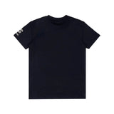 T-Shirt Ayrton Senna stipe Navy con Citazione