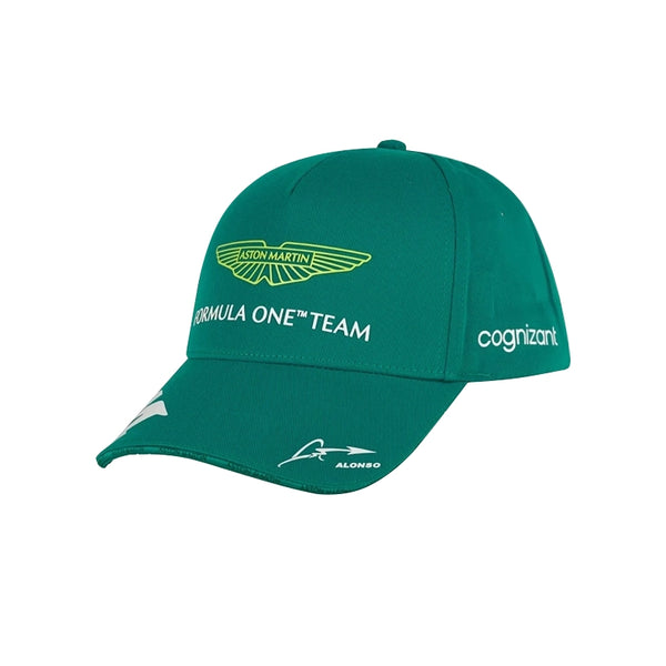 Cappellino Fernando Alonso 14 Aston Martin Racing F1 Team Cognizant  Adulto verde