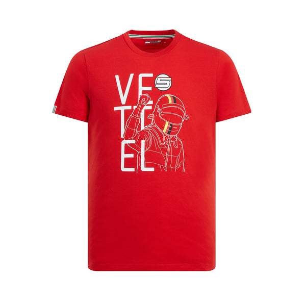 T-shirt Scuderia Ferrari SEBASTIAN VETTEL N. 5