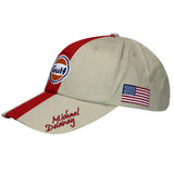 Cappellino Granprix Originals Gulf "Michael Delaney" https://f1monza.com/products/cappellino-granprix-originals-gulf-michael-delaney