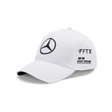 Cappellino Lewis Hamilton 44 Mercedes AMG Petronas F1 2022 Bianco - F1Monza