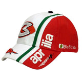 Cappellino Max Biaggi Aprilia Bianco e Rosso - F1Monza