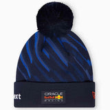 Cappellino Bambino Pon Pon Beanie Oracle Red Bull Racing blu navy Max Verstappen n 1 - F1Monza