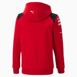 Felpa Hoodie Bambino Scuderia Ferrari f1 Team Sponsor 2023 Santander - F1Monza