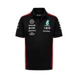 Polo Mercedes AMG Petronas F1 Team sponsor 2023 nera - F1Monza
