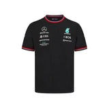 T-shirt bambino kid Mercedes AMG Petronas F1 Team 2022 Nera - F1Monza