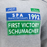 Felpa Hoodie Michael Schumacher prima Vittoria 1992 SPA