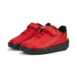 Scarpa Puma Ferrari Puma Ferrari Drift Cat bambino Ragazzo rosso (B13K)