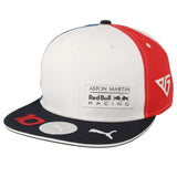 Cappellino Pierre Gasly Multicolor Red Bull F1 Team visiera piatta