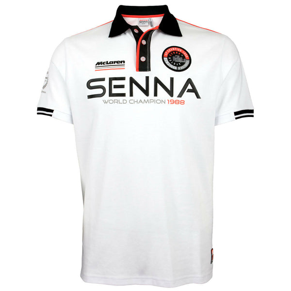Polo Ayrton Senna World Champion 1988  https://f1monza.com/products/polo-ayrton-senna-world-champion-1988