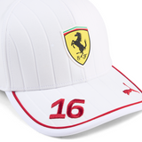 Cappellino G.P. Miami Charles Leclerc 16 Scuderia Ferrari HP Team F1 2025