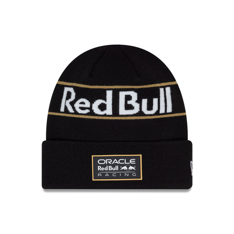 Navy Blue Oracle Red Bull Racing F1 Team Pom Pom Beanie Cap