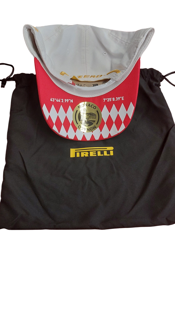 Cappellino Pirelli Ufficiale F1 G.P. Monaco Special Edition Podium 1 classificato