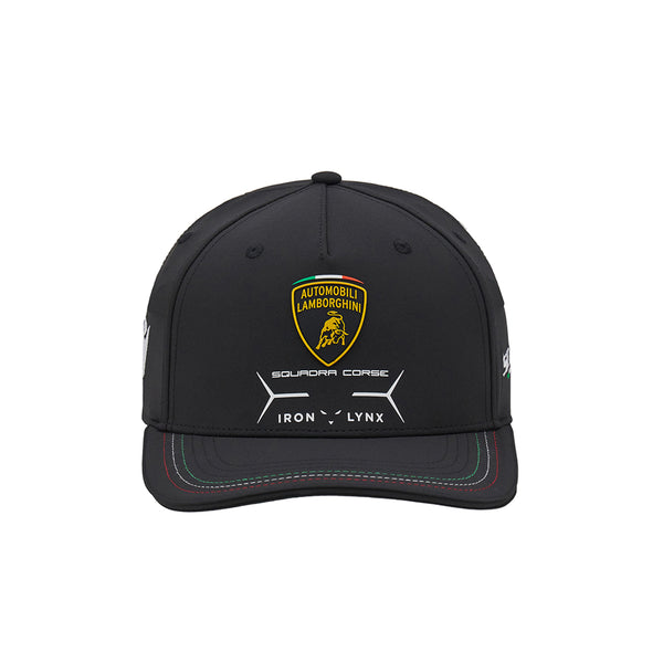 Lamborghini Squadra Corse travel cap with white visor