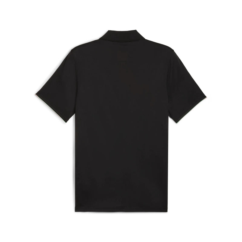 Polo Ferrari Race Cloudspun Nera Corsa Banda Spalle