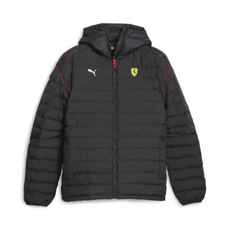 Giacca Piumino Leggero Ferrari Race T7 NERO