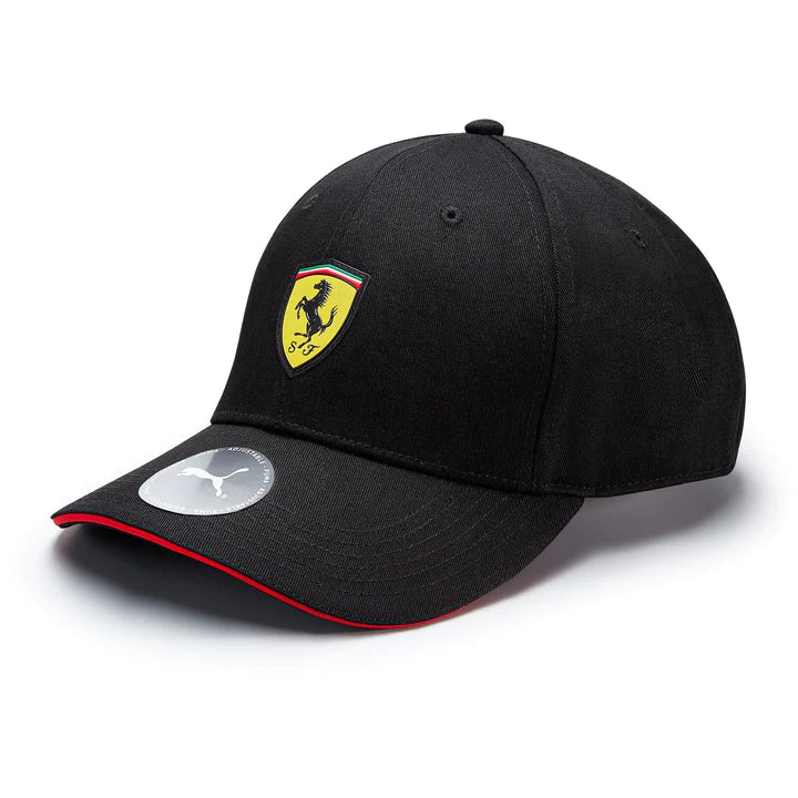 Cappellino Classico Ferrari Scudetto nero