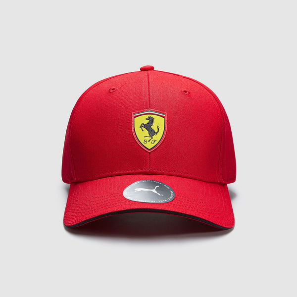 Cappellino Bambino Ragazzo Classico Ferrari Scudetto rosso