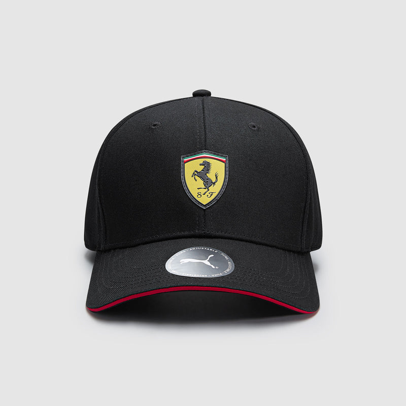 Cappellino Classico Ferrari Scudetto nero