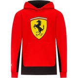 Ferrari Child Sweatshirt with Hooded Hooded Shield