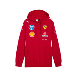 Felpa Hoodie Ragazzo Scuderia Ferrari HP f1 Team Sponsor 2025