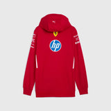 Felpa Hoodie Ragazzo Scuderia Ferrari HP f1 Team Sponsor 2025