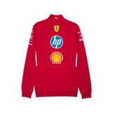 Felpa 1/2 zip  Scuderia Ferrari HP f1 Team Sponsor 2025