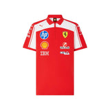 Polo-shirt Replica Polo Team Bambino / Ragazzo Scuderia Ferrari F1 2026 - F1Monza
