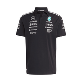 Polo Mercedes AMG Petronas F1 Team sponsor 2025 nera Adidas