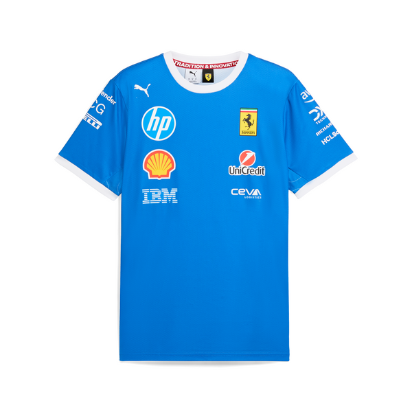 T-shirt team Scuderia Ferrari F1 G.P. Monza 2025 special edition