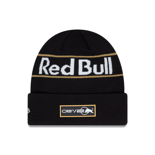 Navy Blue Oracle Red Bull Racing F1 Team Pom Pom Beanie Cap